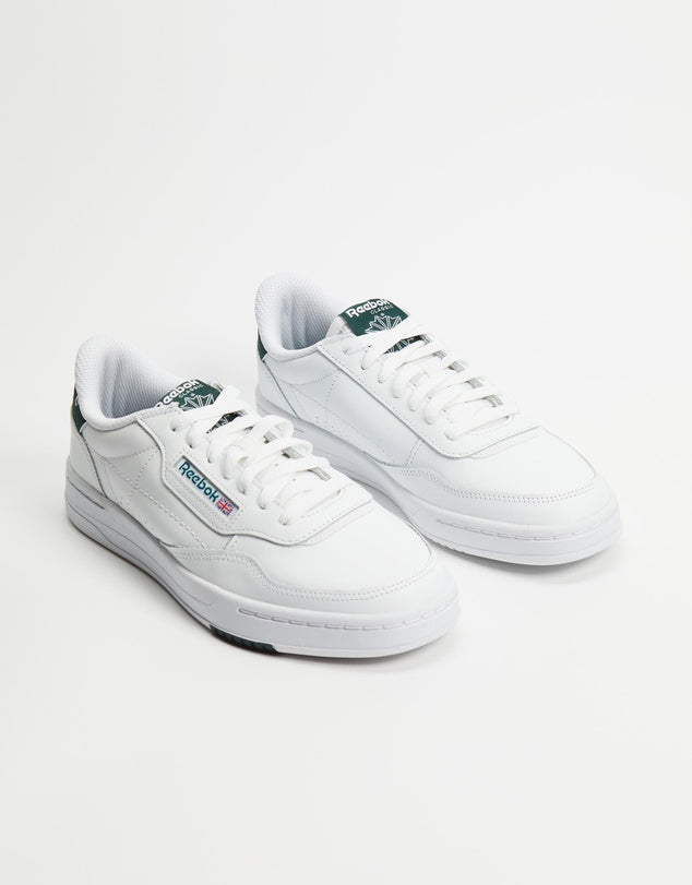 Reebok Court Peak - White / Forest Green