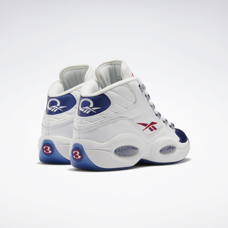 Reebok Question Mid White/Core Blue