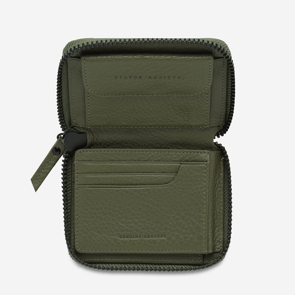 Status Anxiety Wayward Wallet Khaki