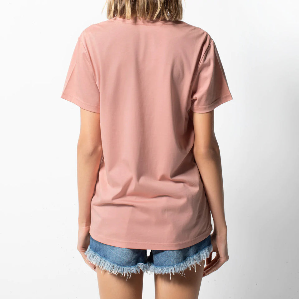 Status Anxiety Think It Over Tee Rose