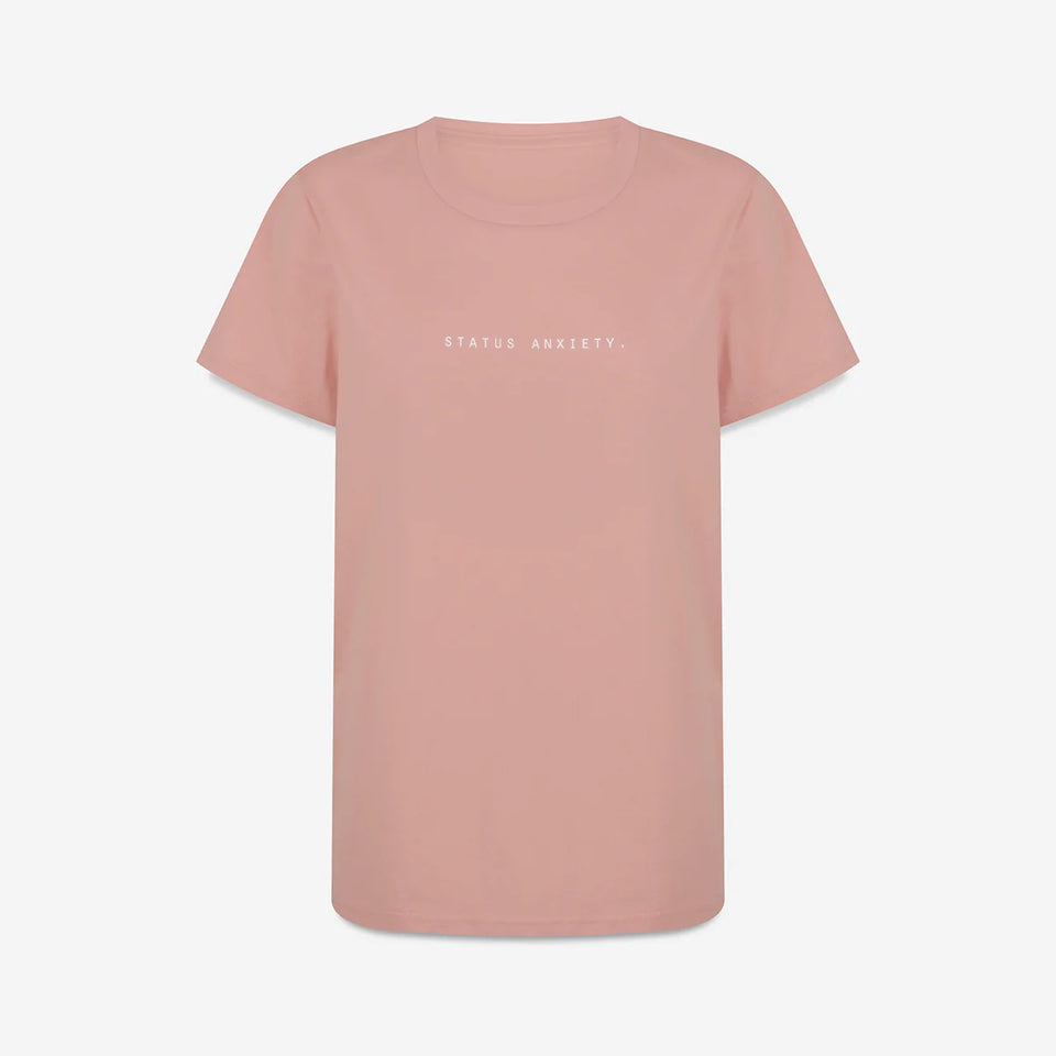 Status Anxiety Think It Over Tee Rose