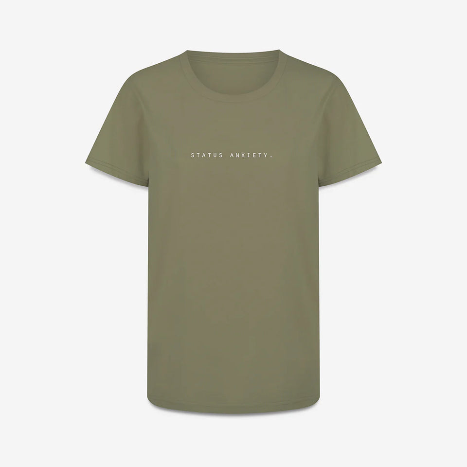 Status Anxiety Think It Over Tee Sage