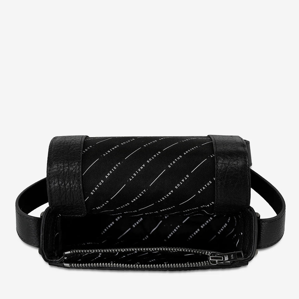 Status Anxiety Want To Believe - Black Bubble