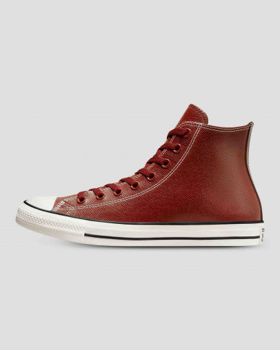 Converse Chuck Taylor All Star Embossed Leather High Top Dark
