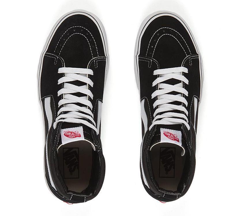 Vans Sk8 Hi Black/Black/White - Stencil
