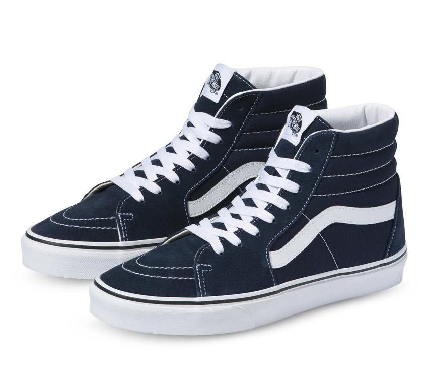Vans Sk8 Hi Parisian Night/True White