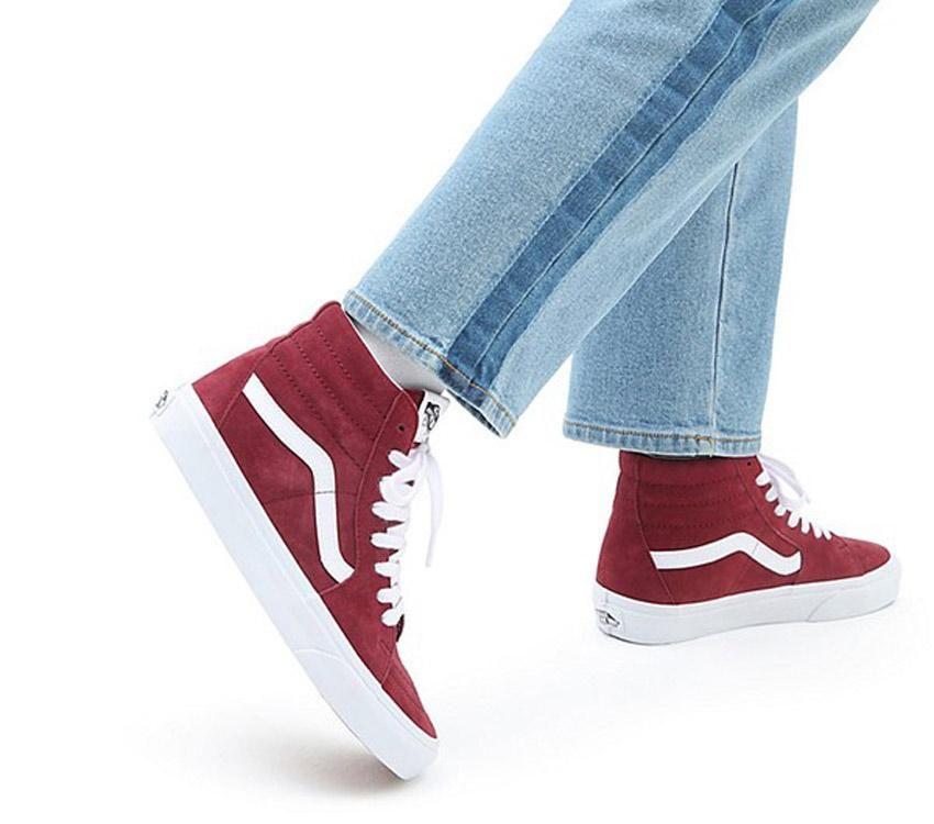 Vans Sk8 Hi Pig Suede - Tawny Port