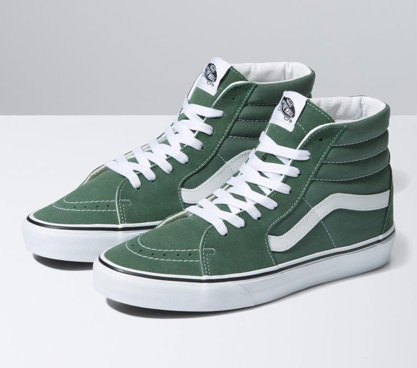Vans Sk8 Hi Colour Theory Duck Green