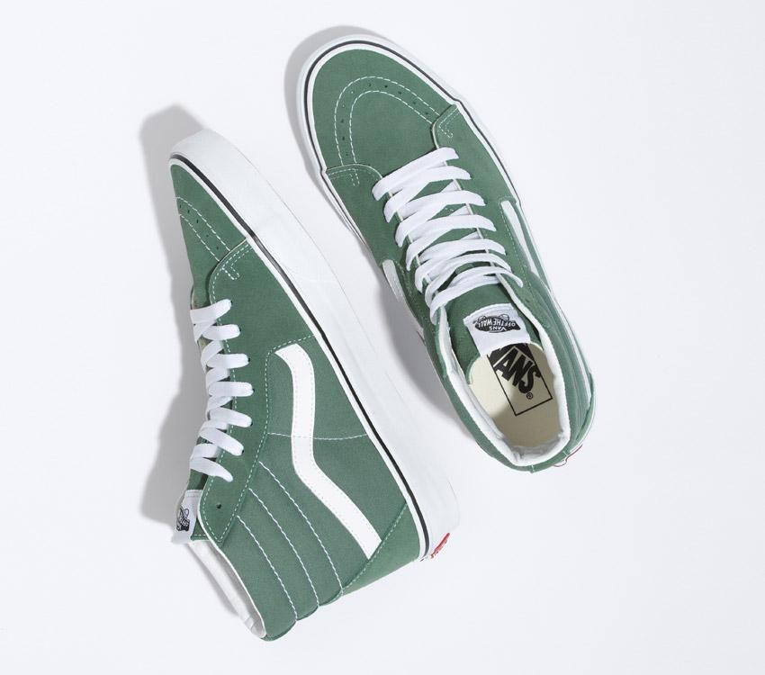 Vans Sk8 Hi Colour Theory Duck Green