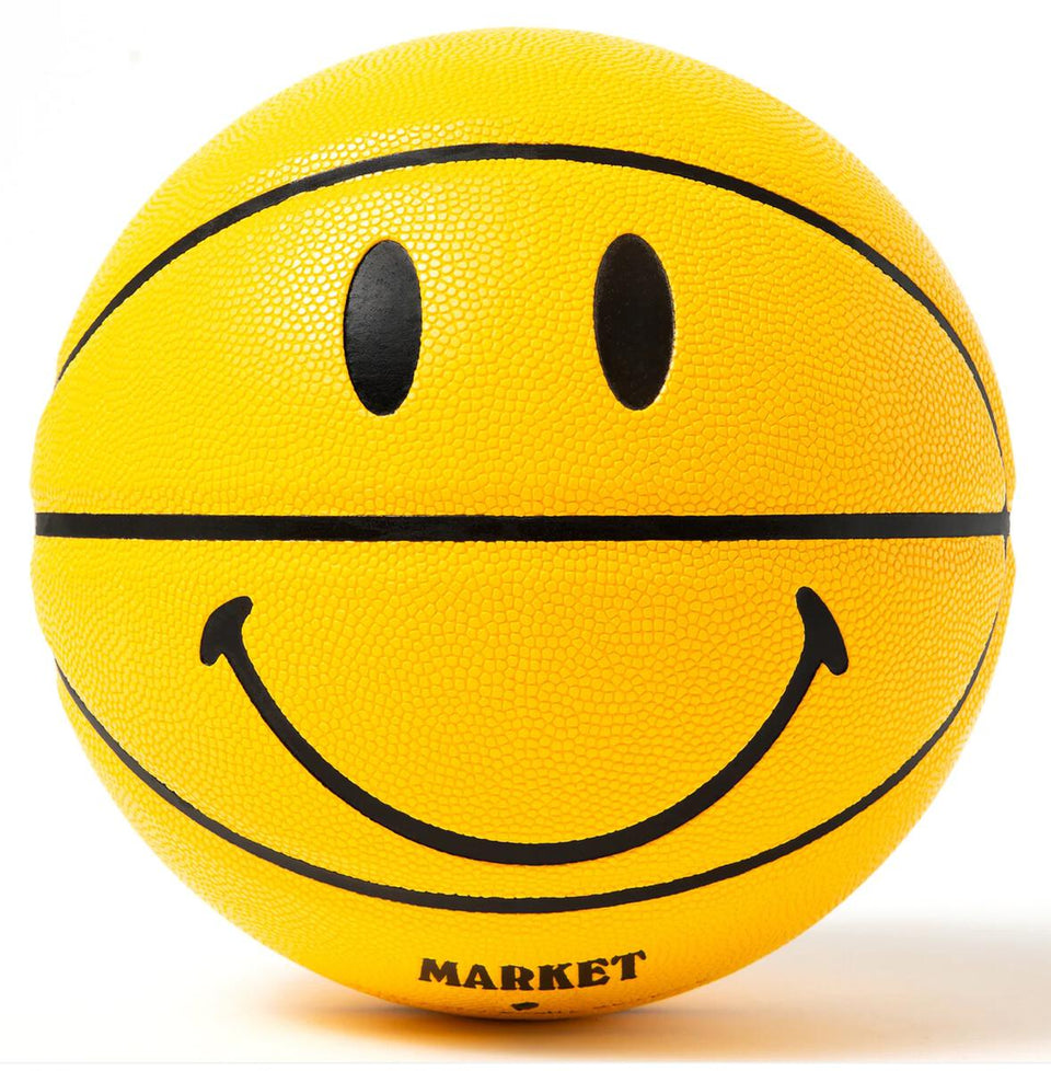 Market x Smiley Basketball - Yellow