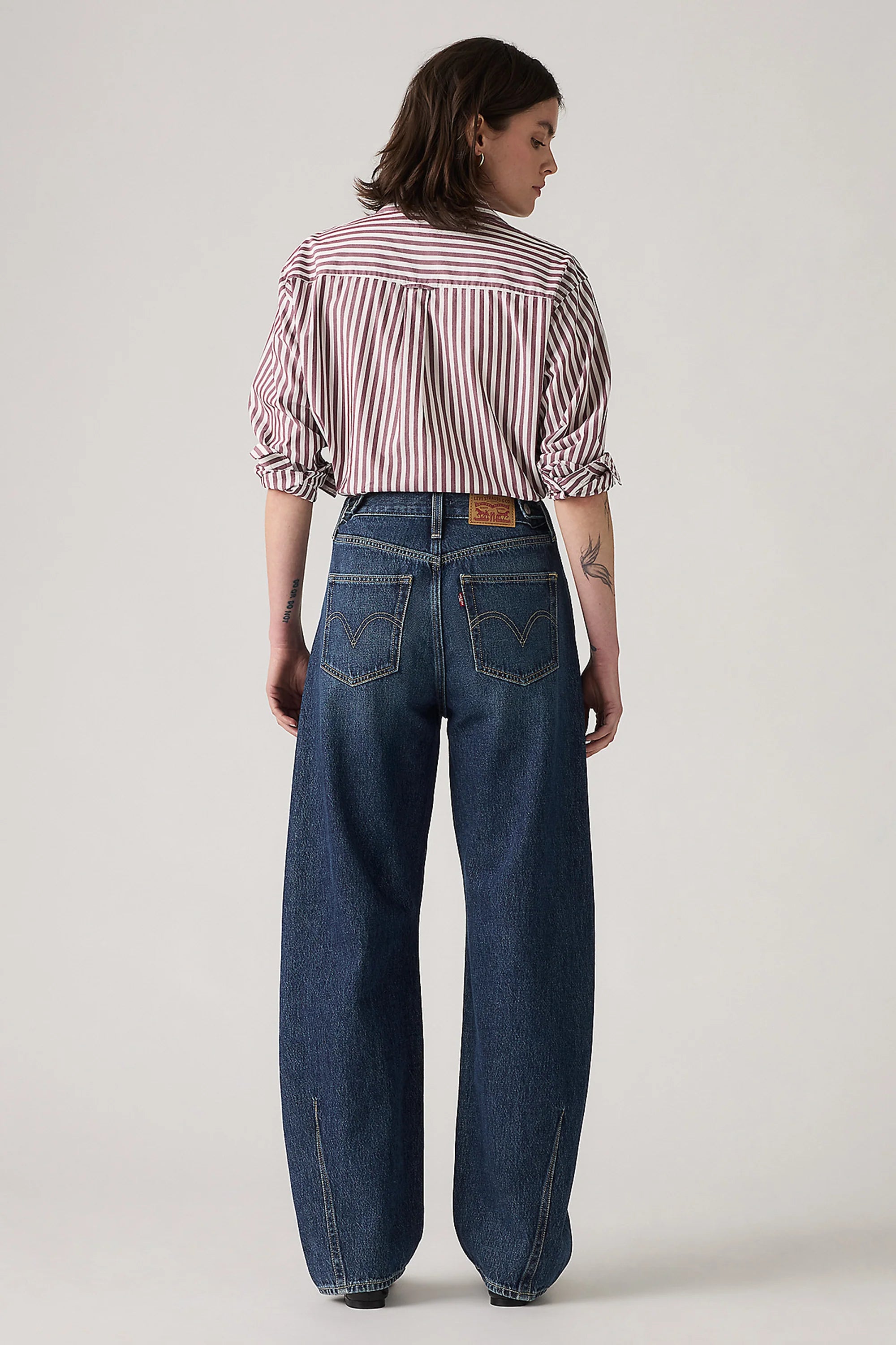 levi's Women's Cinch Barrel Jean - New Shades - Stencil