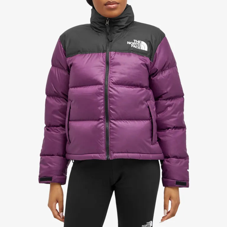 The North Face Women's 1996 Retro Nuptse Jacket Black Currant Purple