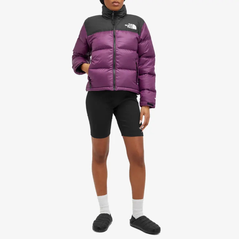 The North Face Women's 1996 Retro Nuptse Jacket Black Currant Purple