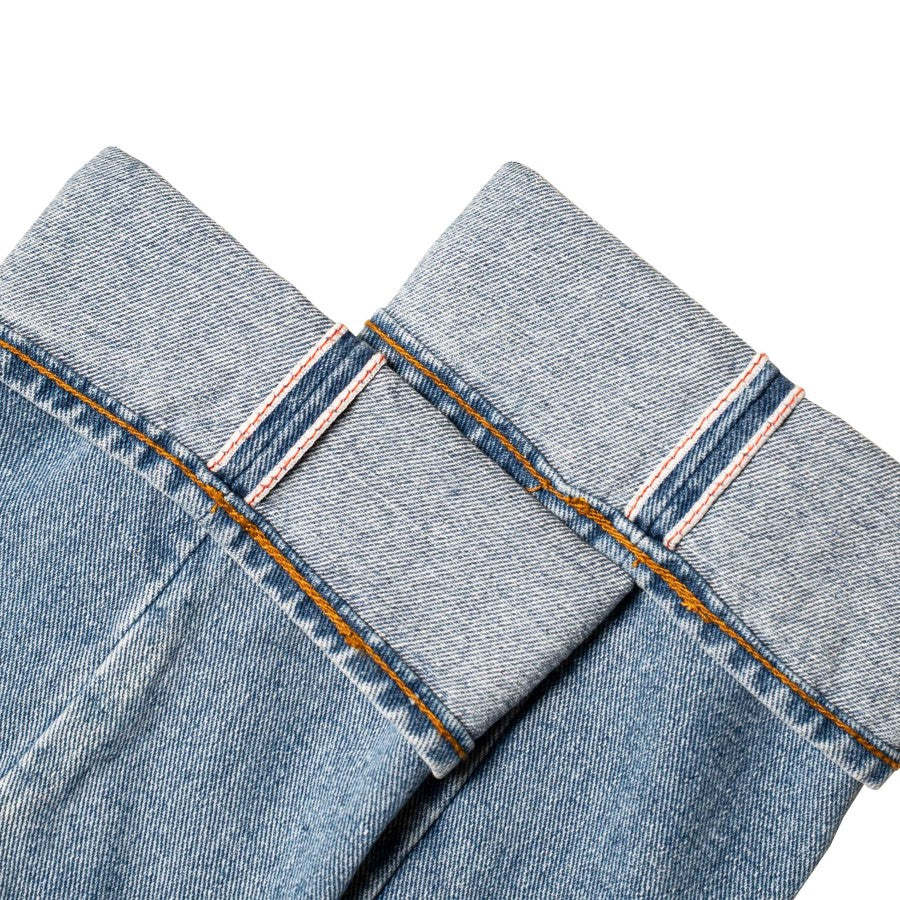 PMD & Co WATER TIGER Pre-Washed Denim 14oz Selvedge Accent Non Stretch Slim Fit - Stencil