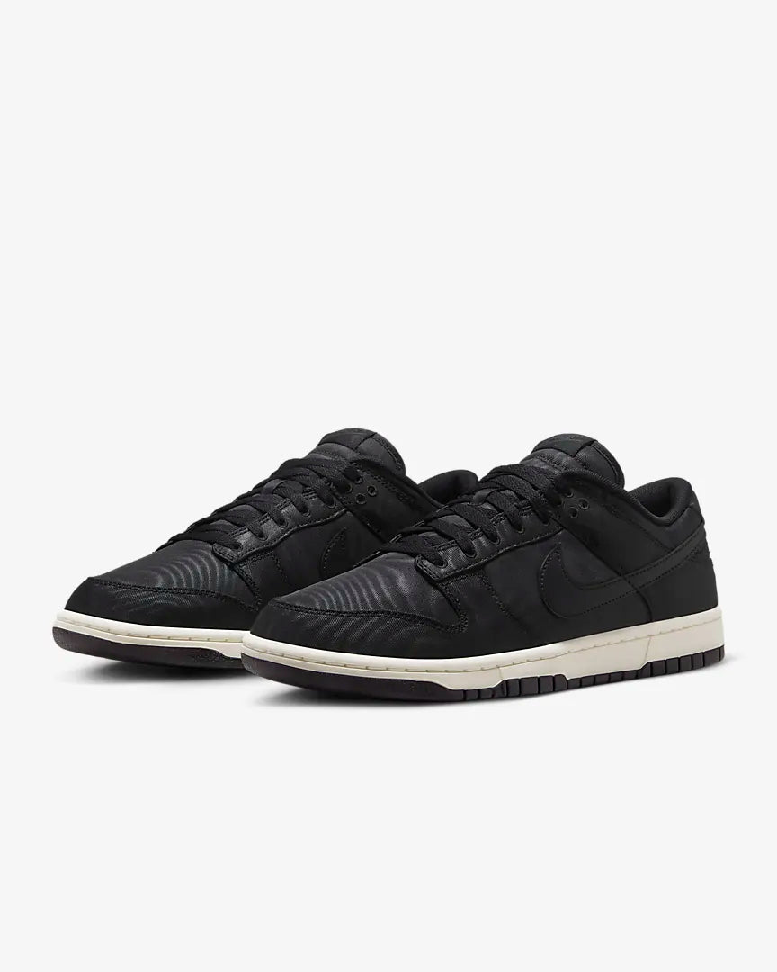 Nike Dunk Low Retro PRM - Black / Sail / Black - Stencil