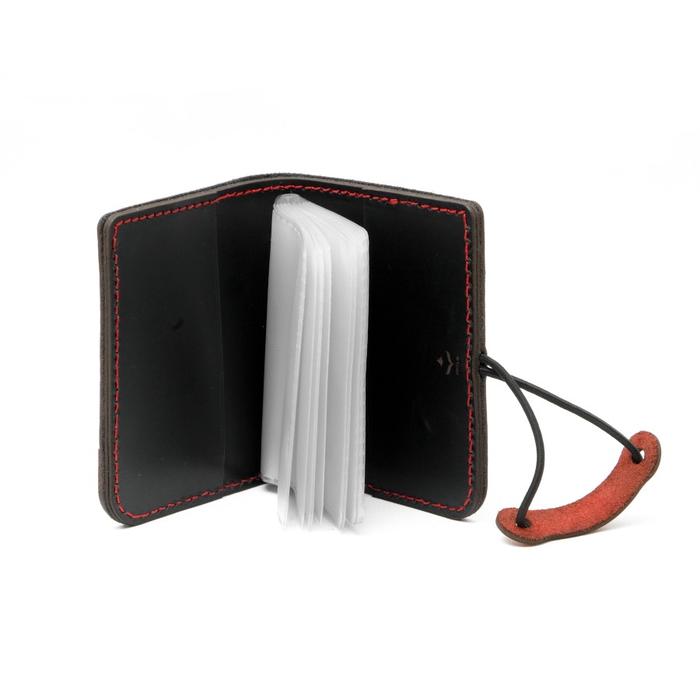 Philo Goods Mica Wallet 26 Card Slots - Navy / Tan