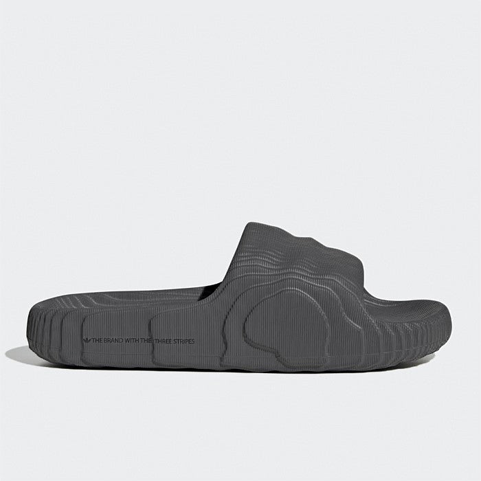 Adidas Adilette 22 - Grey Five / Grey Five / Core Black - Stencil