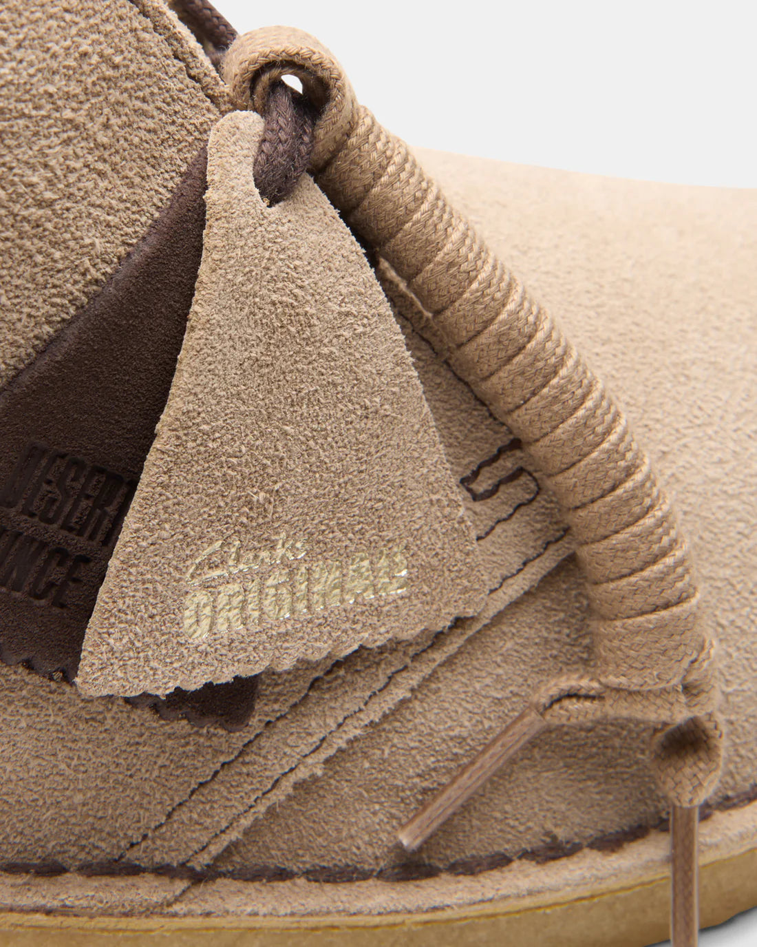 Clarks Desert Boot - Wolf Suede - Stencil