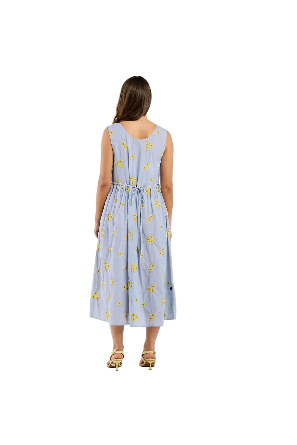 Thing Thing Cassandra Dress - Sunstripe - Stencil