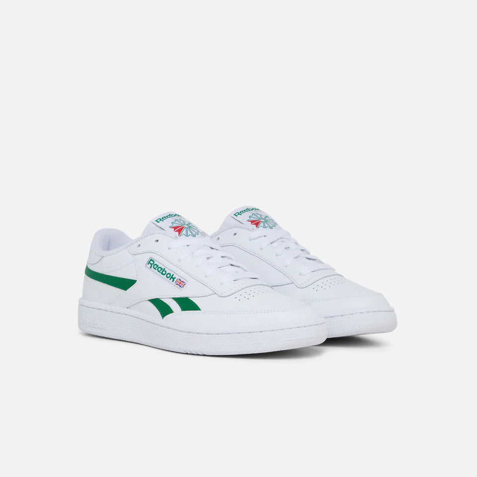 Reebok Club C Revenge - White/Glen Green/White