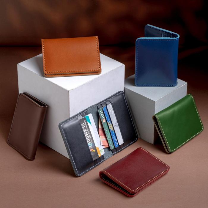 Philo Goods Folding Card Wallet 8 pocket - Chocolate