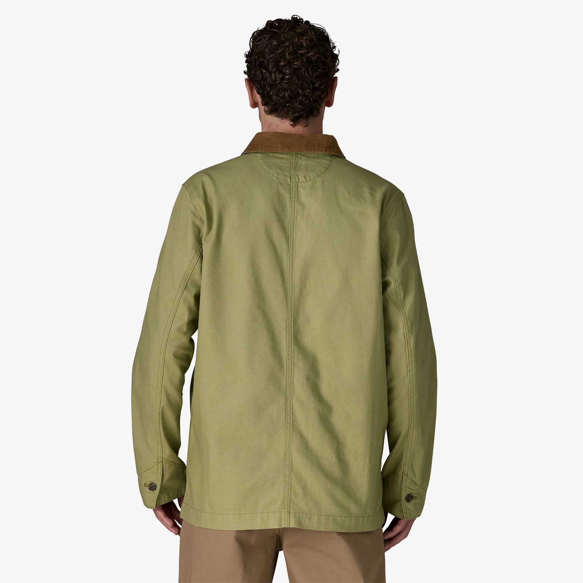 Patagonia Men's Point Reyes Canvas Jacket - Basin Green - Stencil