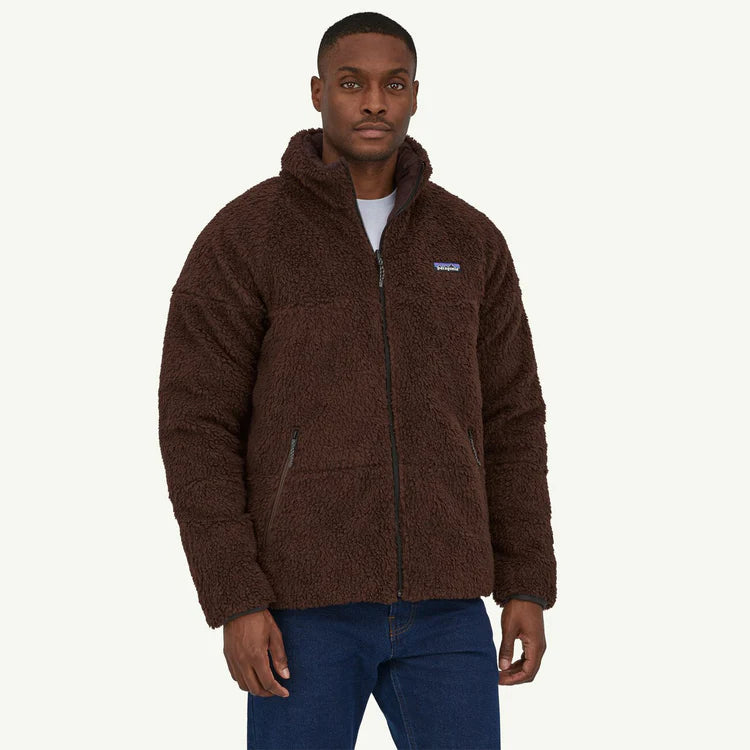 Patagonia Men's Reversible Silent Down Jacket Ink Black - Stencil