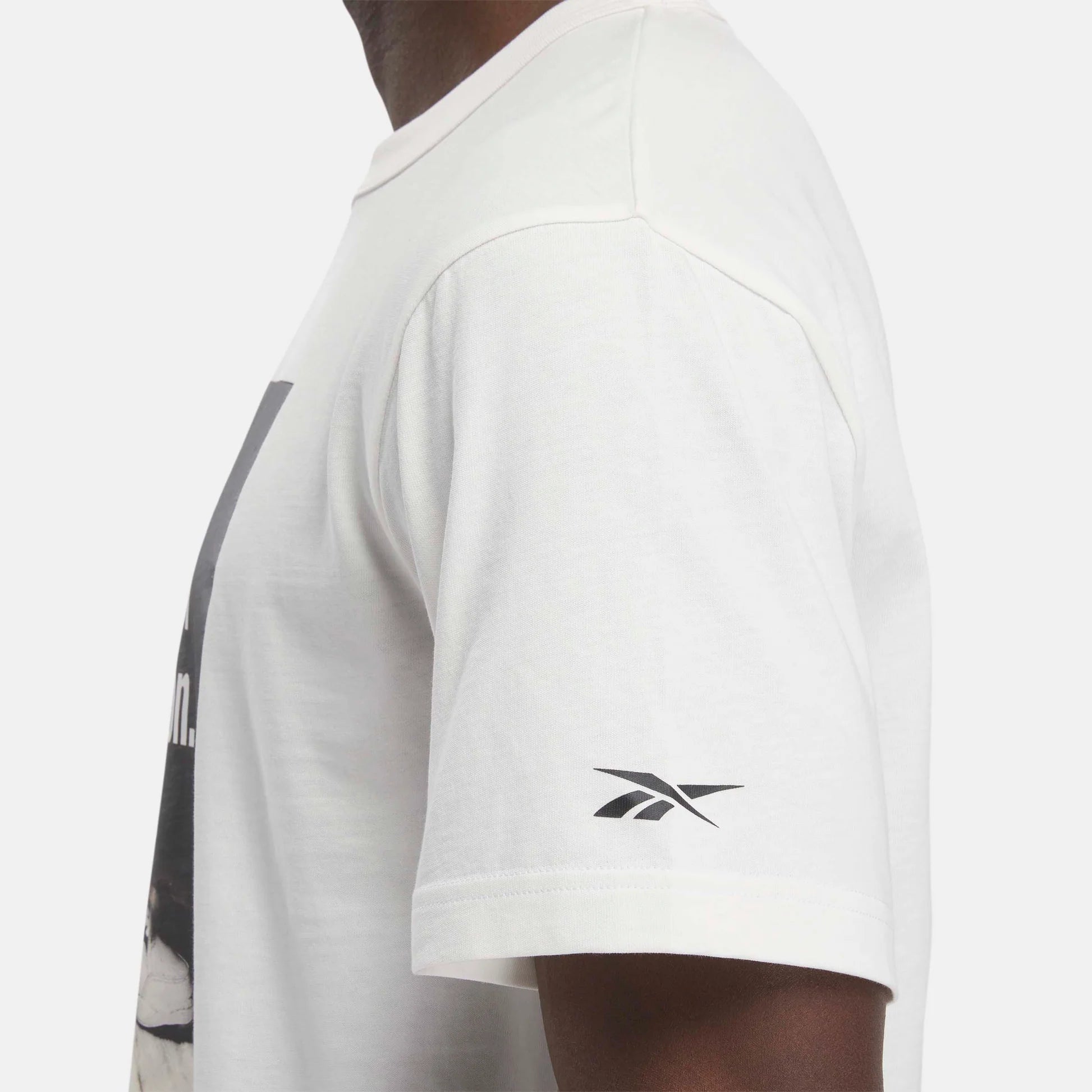 Reebok Basketball Pump Graphic Tee Chalk - Stencil