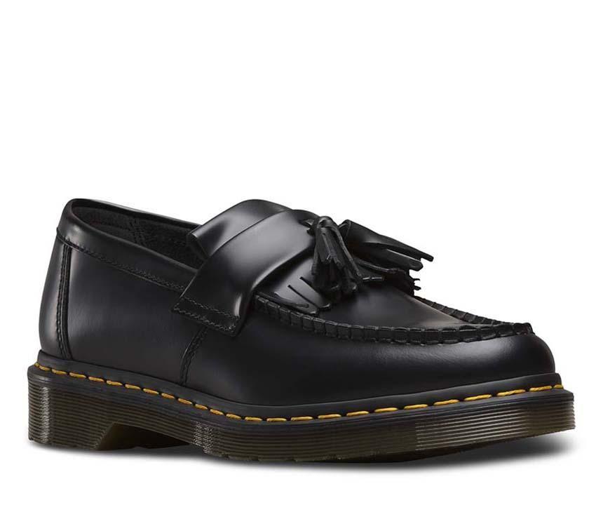 DR Martens Adrian Smooth - Black - Stencil
