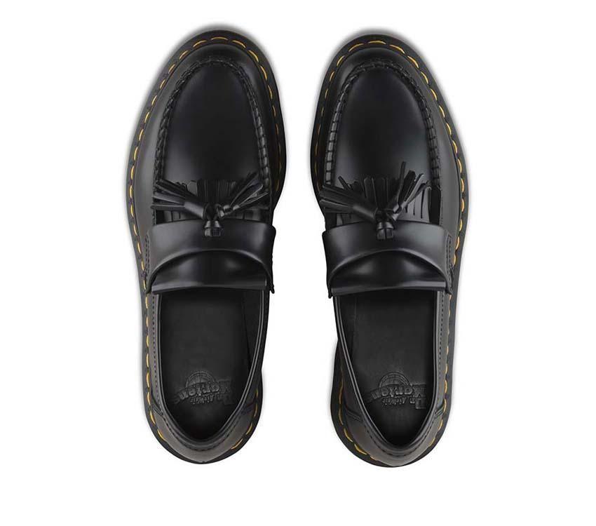 DR Martens Adrian Smooth - Black - Stencil
