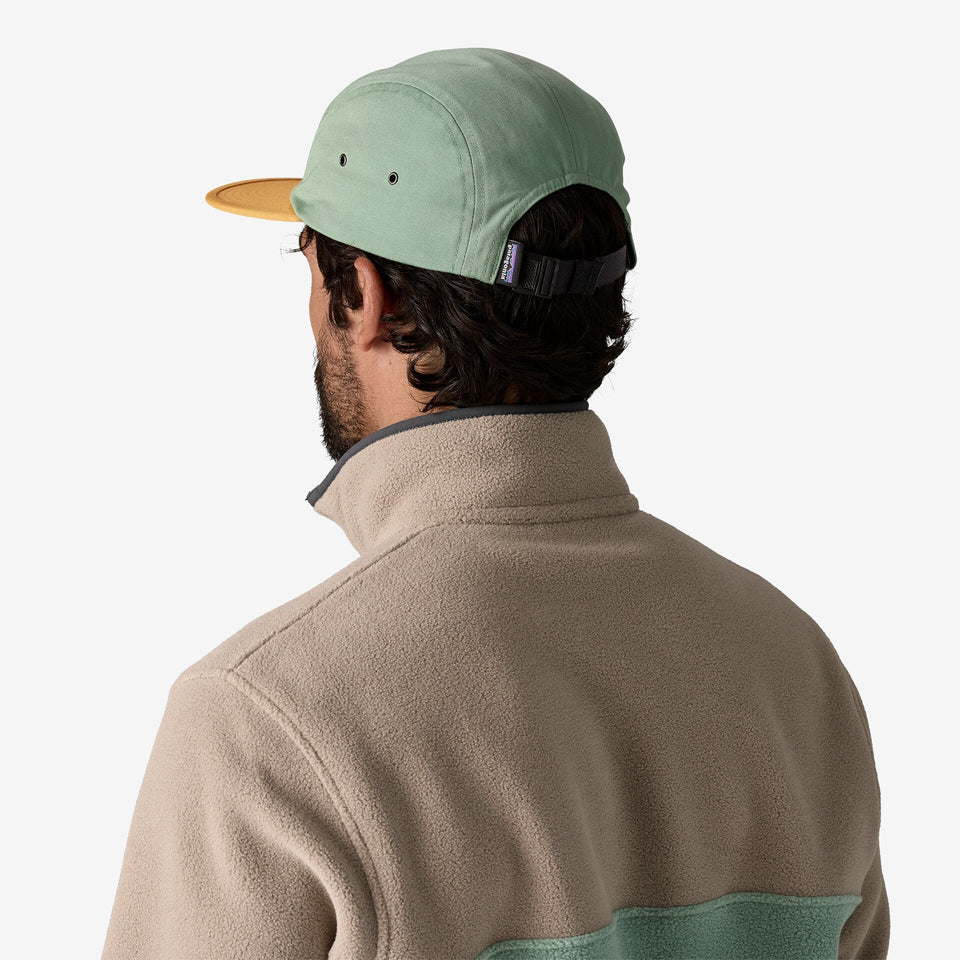 Patagonia P-6 Label Maclure Hat - Elwood Green