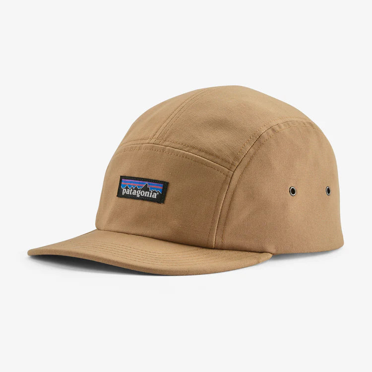 Patagonia P-6 Label Maclure Hat - Grayling Brown - Stencil