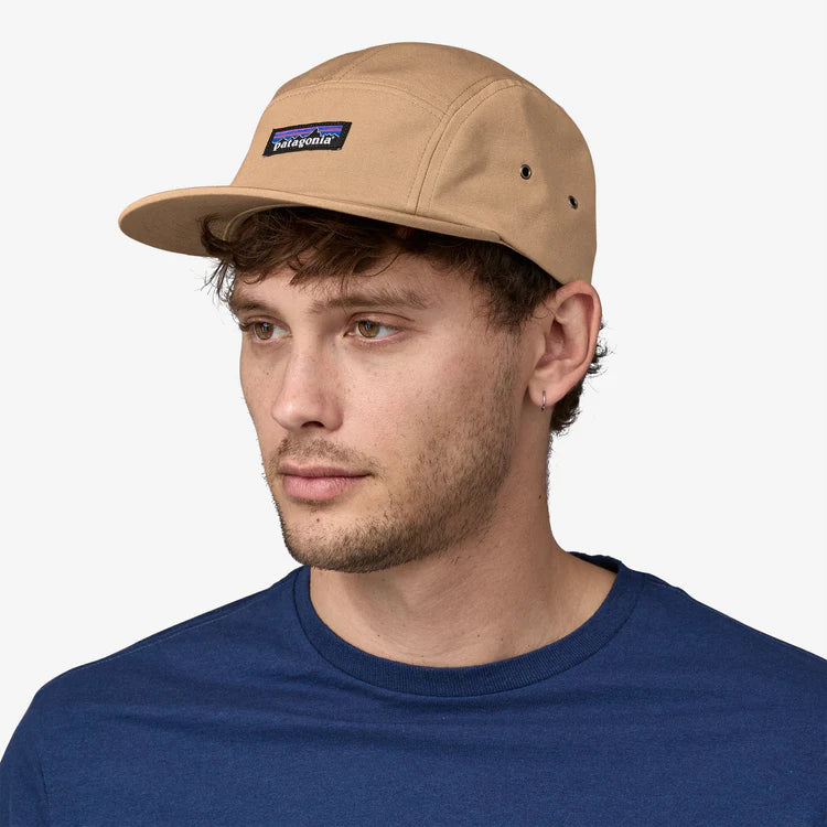 Patagonia P-6 Label Maclure Hat - Grayling Brown - Stencil