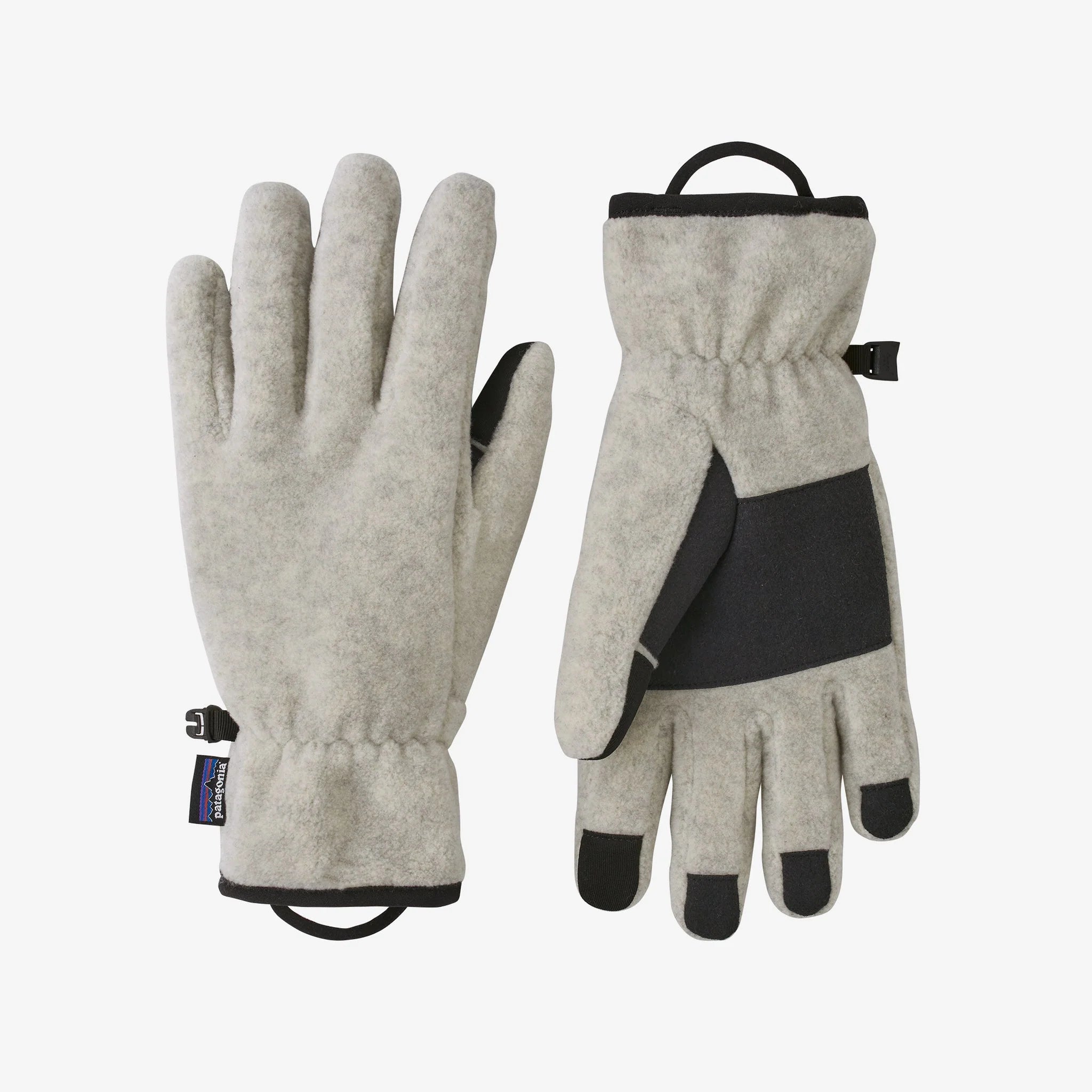 Patagonia Synchilla™ Fleece Gloves - Oatmeal Heather - Stencil
