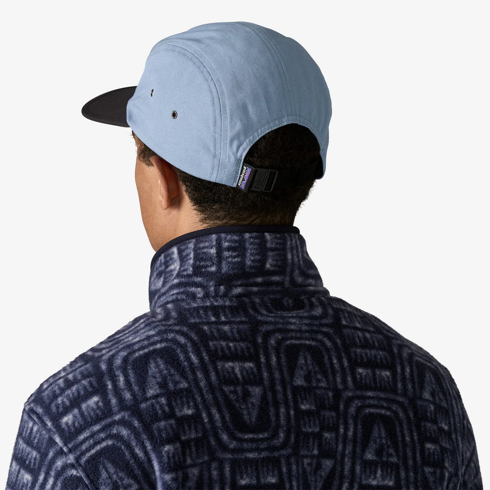 Patagonia Graphic Maclure Hat - Oval Logo: Barnacle Blue