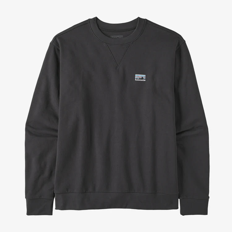 Patagonia Daily Crewneck Sweatshirt - Ink Black - Stencil