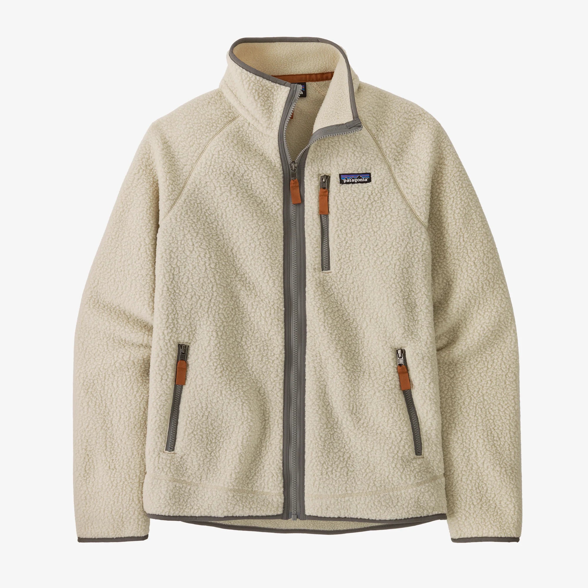 Patagonia Men's Retro Pile Fleece Jacket - Pelican - Stencil