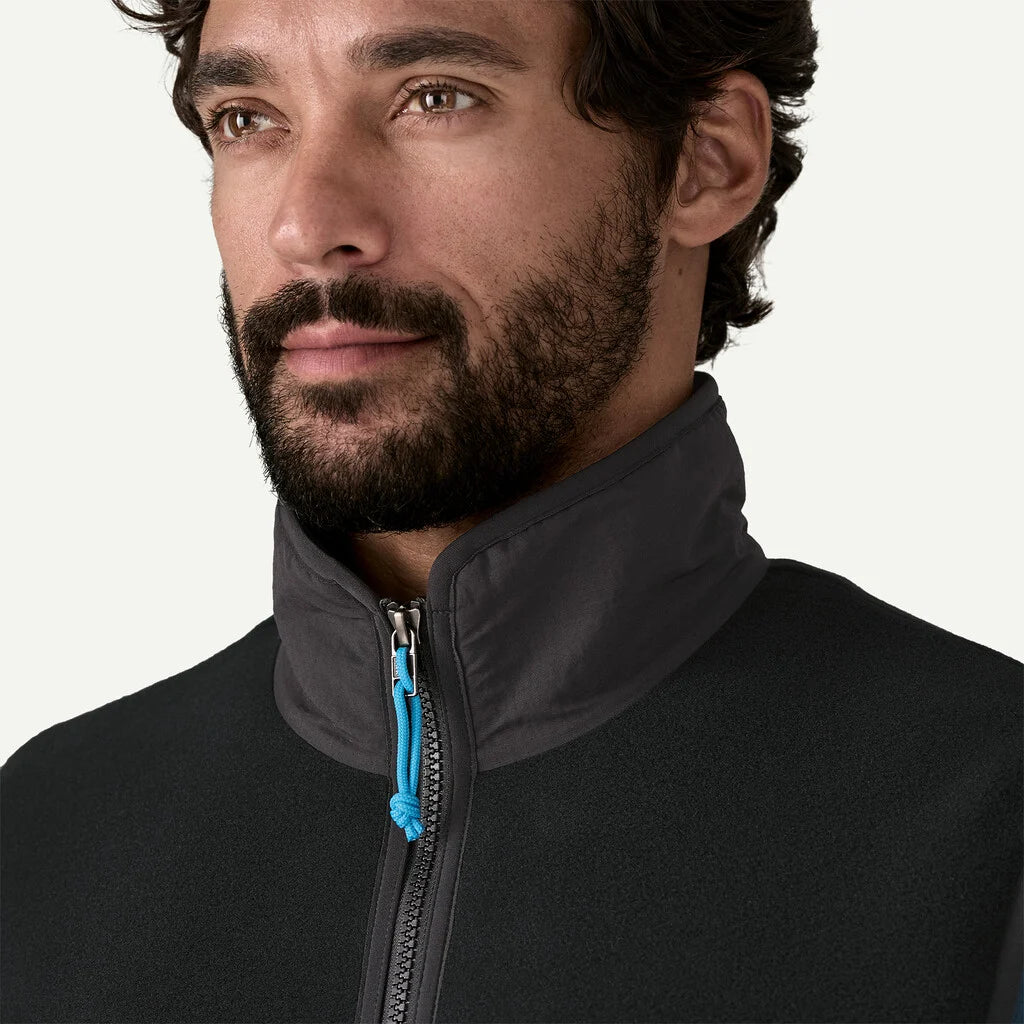 Patagonia Men's Synchilla® Fleece Vest - Black Solid - Stencil