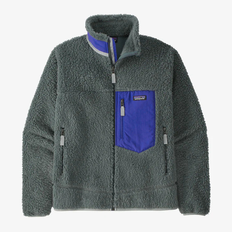Patagonia Men's Classic Retro-X Jacket - Nouveau Green - Stencil