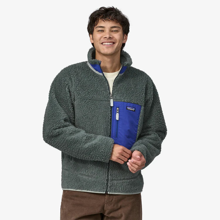 Patagonia Men's Classic Retro-X Jacket - Nouveau Green - Stencil