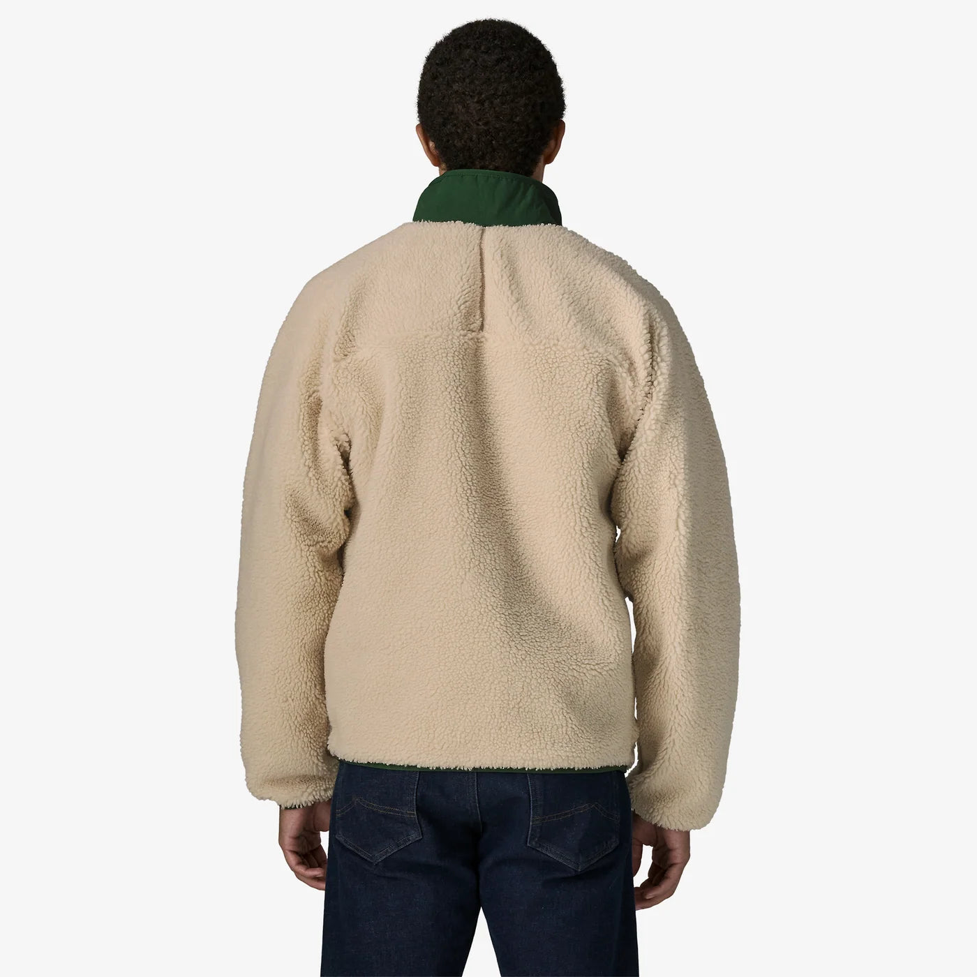 Patagonia Men's Classic Retro-X Jacket - Dark Natural with Treeline Green