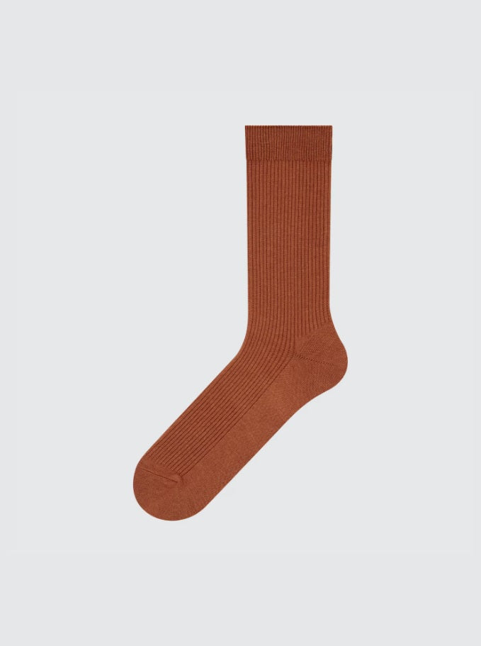 Uniqlo Colorful 50 Sock - 23 Orange