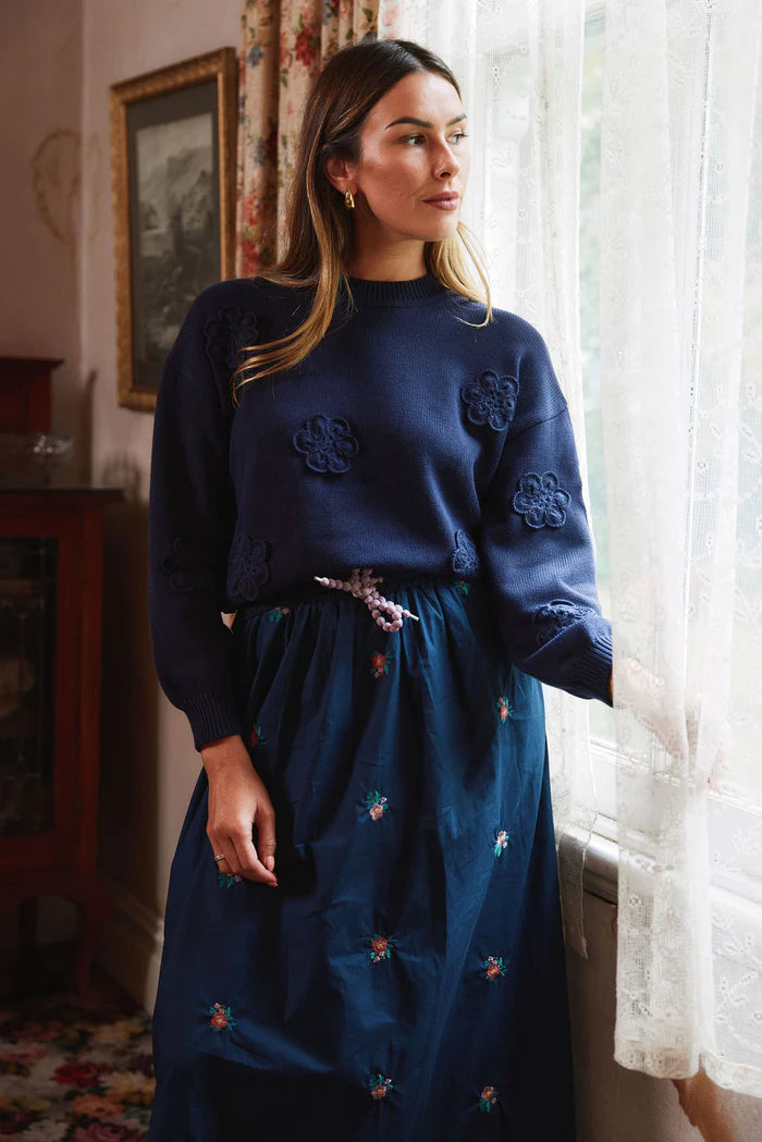 Thing Thing Bud Jumper - Navy