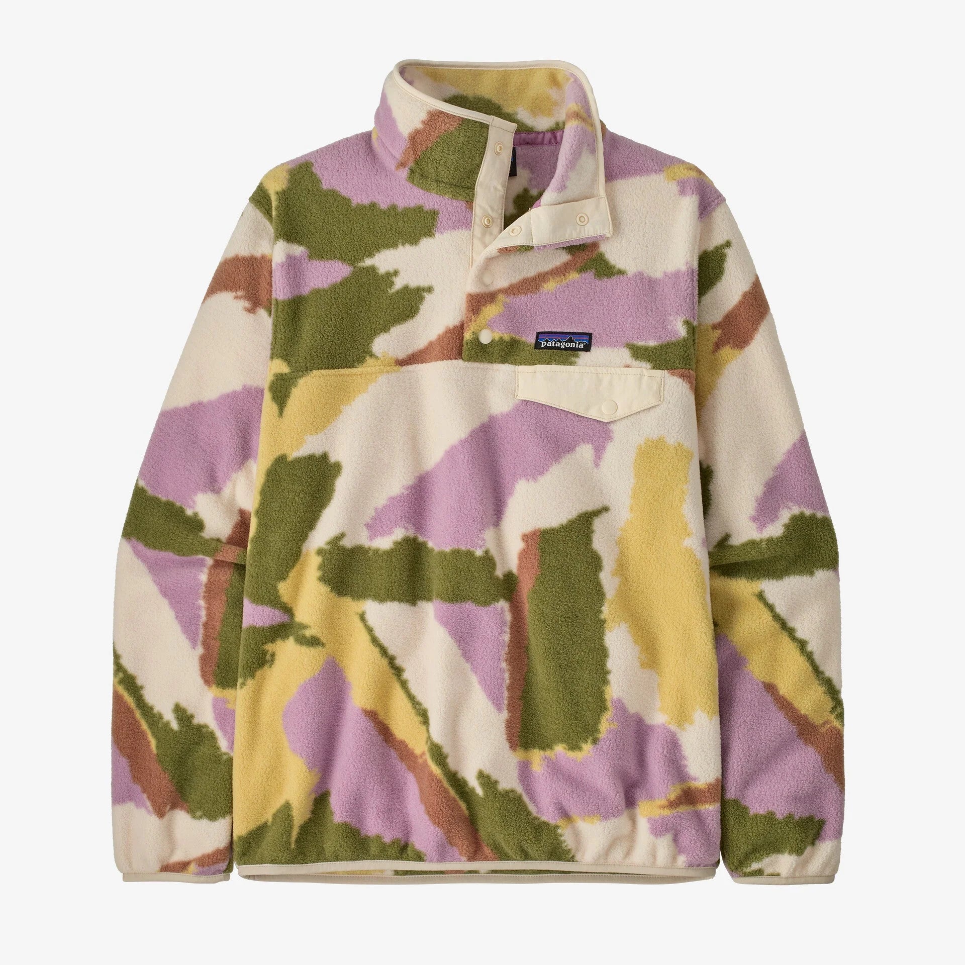 Patagonia Women's Lightweight Synchilla® Snap-T® Fleece Pullover - Sunshine: Natural
