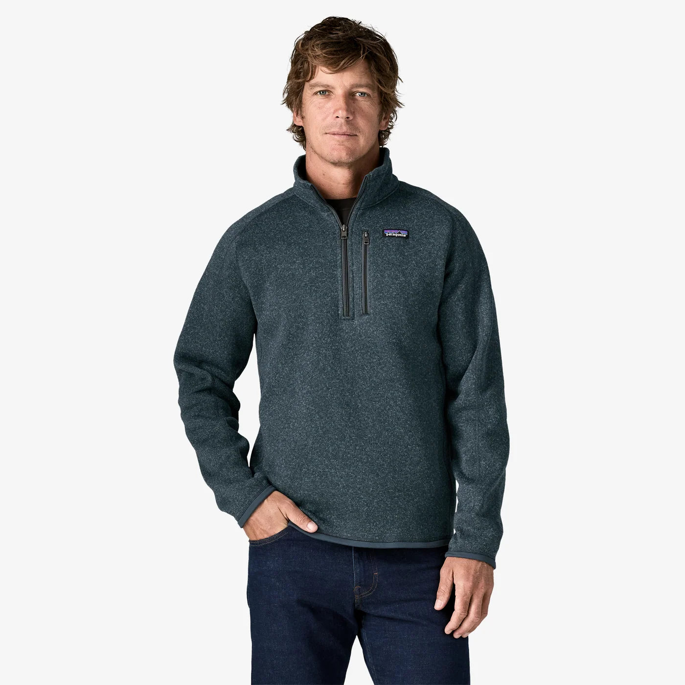 Patagonia Men's Better Sweater® 1/4 Zip - Summit Blue