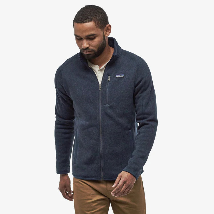 Patagonia Better Sweater Jacket New Navy - Stencil