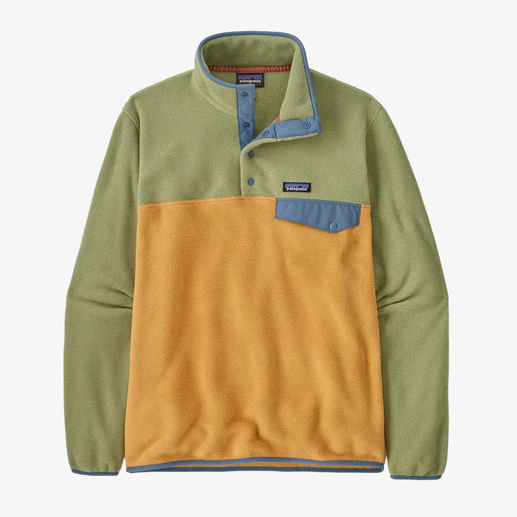 Patagonia Men's Lightweight Synchilla® Snap-T® Fleece Pullover Pufferfish Gold