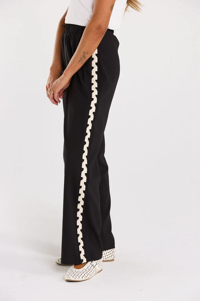 Thing Thing Nina Pant - Black - Stencil