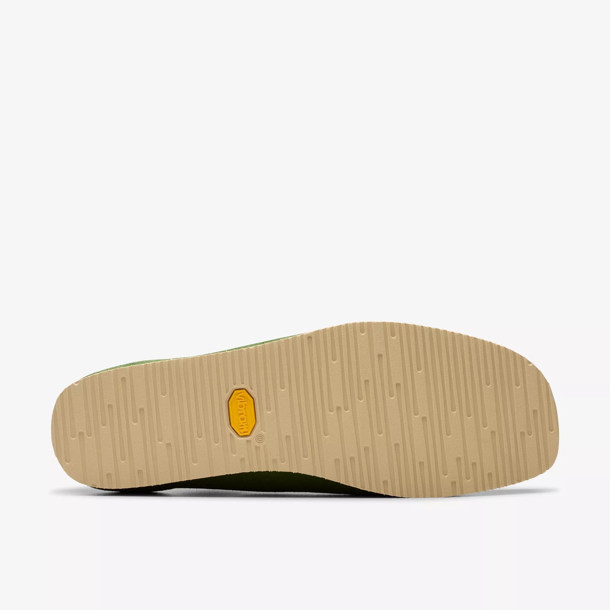 Clarks Wallabee 2604 Green Suede - Stencil