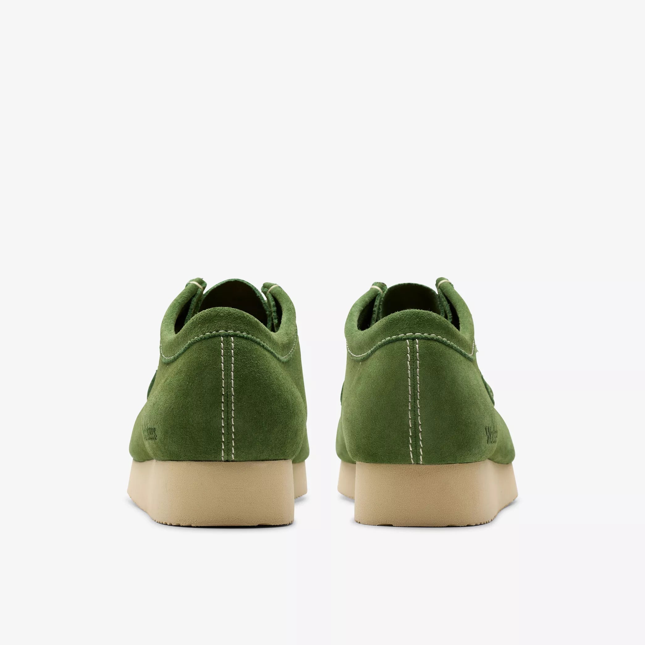Clarks Wallabee 2604 Green Suede - Stencil
